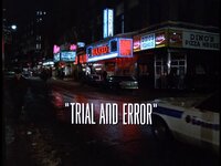 Trial and Error